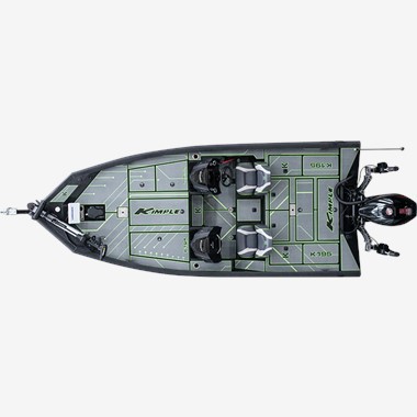 19 ft aluminium basboot